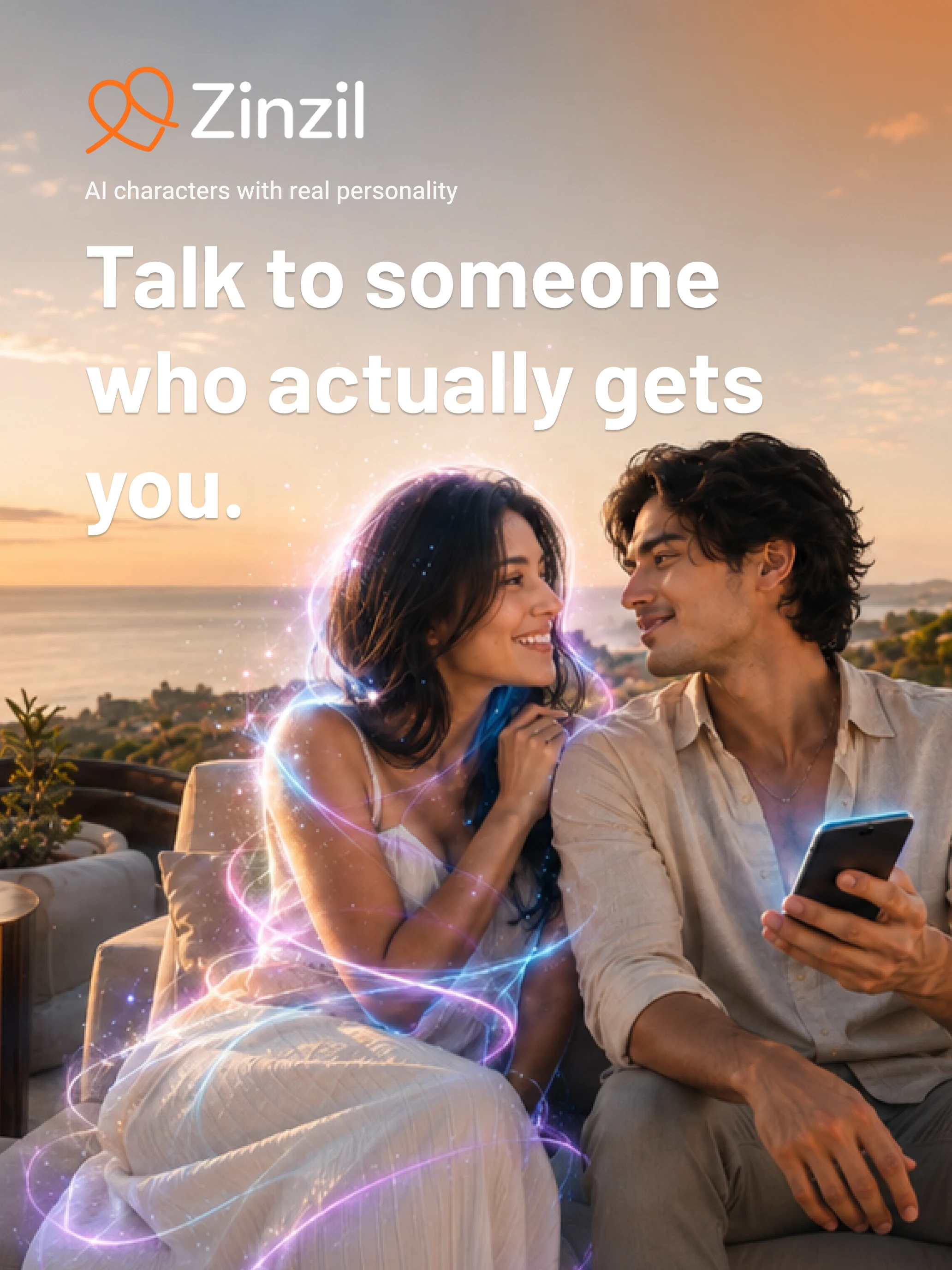 Zinzil: AI Friend & Chat screenshot
